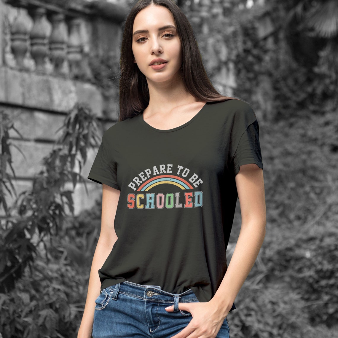Back to School Prepare to Be Schooled PNG Sublimation Design Etsy