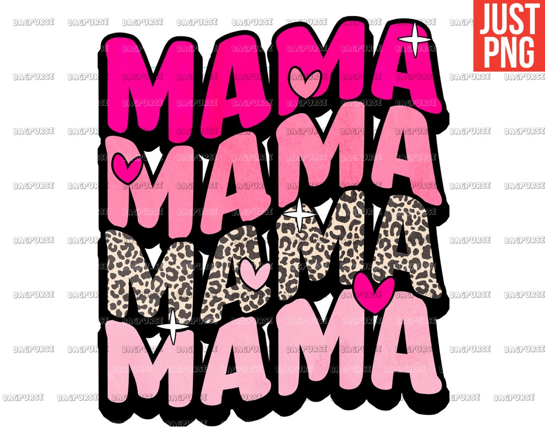 Mama PNG, Mama Valentines Day PNG, File for Sublimation or Print ...