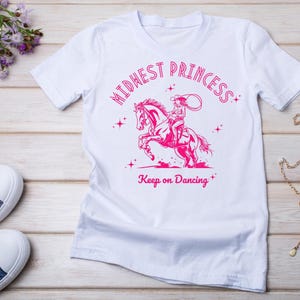 Midwest Princess Unisex Softstyle T-Shirt, Cute Graphic Tee,  Chappell Roan