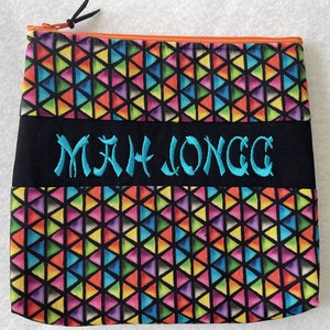Mah Jongg Coin Bags-triangles