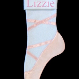Ballerina  stockings with FREE embroidered names