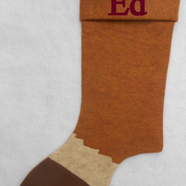 HORSE  XMAS stocking with FREE embroidered name