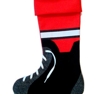 HOCKEY stocking with FREE embroidered name image 4