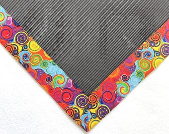 Mah Jongg table mats- multi circles