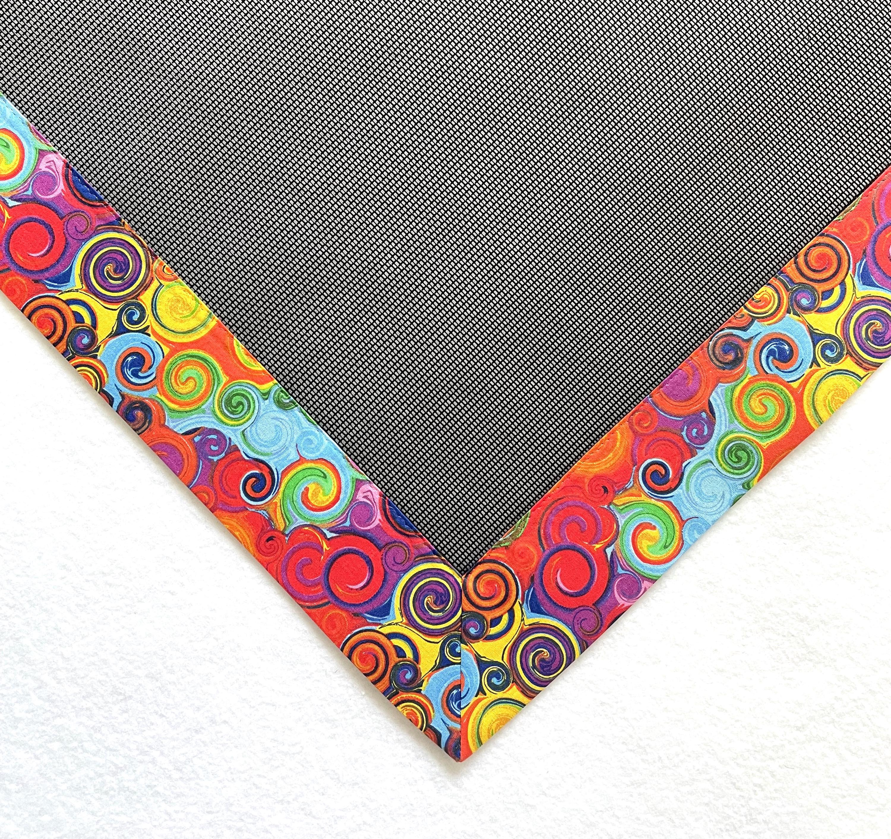 Mah Jongg table mats- multi circles