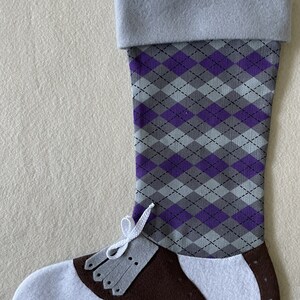 GOLF stocking with FREE embroidered name