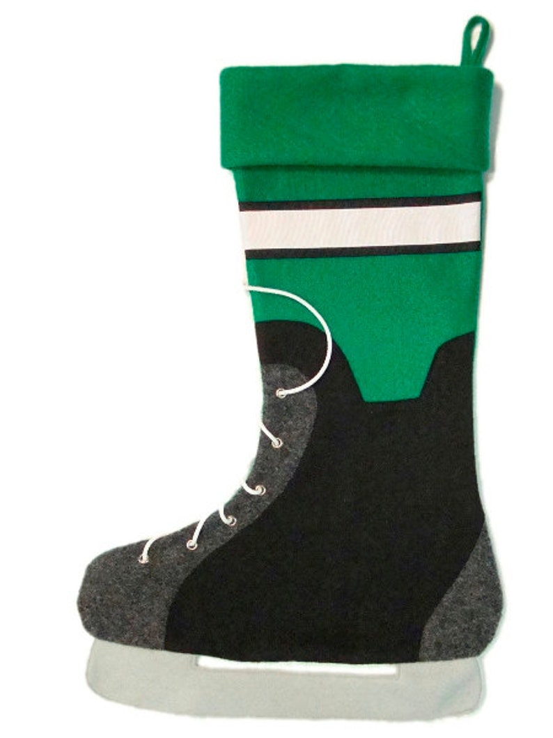 HOCKEY stocking with FREE embroidered name image 3