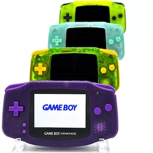 Custom Nintendo Game Boy Advance GBA Backlit IPS Mod Console – Pick Your Button & Shell Colors – Retro Handheld Gaming