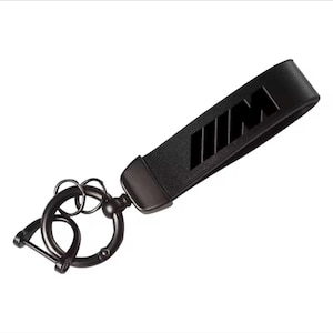 Genuine Leather Keychain Car Key Ring For BMW M E46 E90 E60 F30 F10 E39 F20 G80 G20 G30 E36 E87 M3 M5 X1 X3 X5 X6 X7 Car