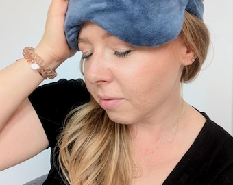 Handmade Weighted Eye Mask – NeuroHug Sensory Sleep Mask