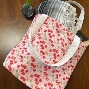 Quilted Tote Bag
