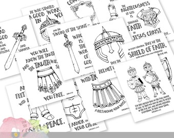 Armor Of God Printable Etsy