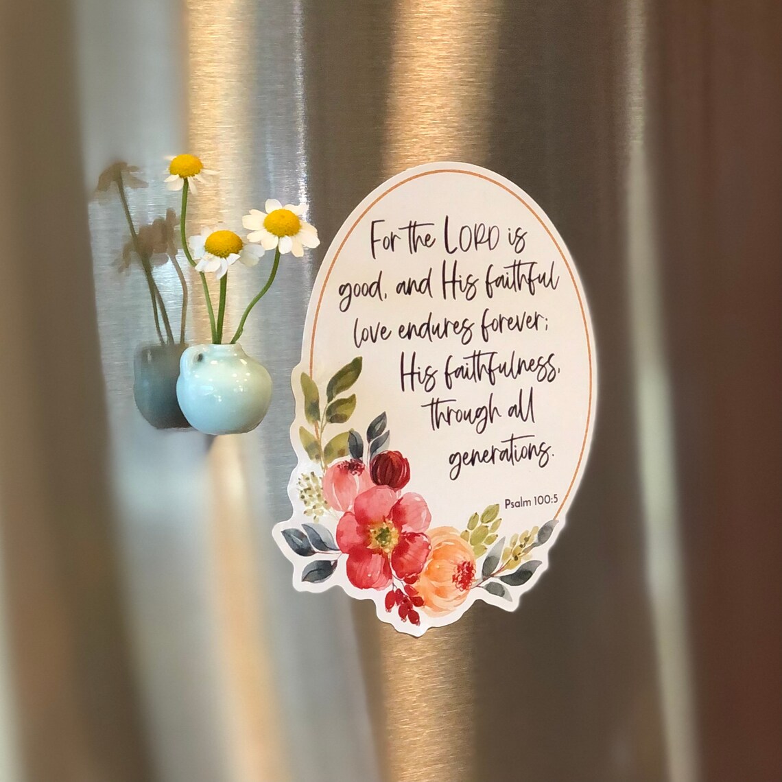 Bible Memory Verse Vinyl Static Cling Stickers Large 5in Etsy
