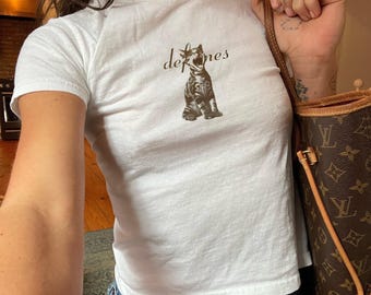 Graphic Deftones Baby Tee - Role Model Shirt, Rockstar GF Tee, Metal Band, Role Model Gift, 90s Trendy Baby Tee, Music Lover Concert Shirt