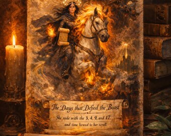 The Days That Defied the Beast – Rolled Scroll Edition