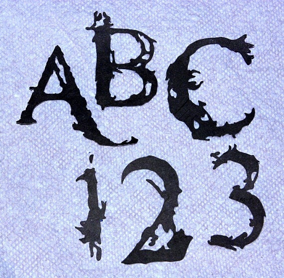 Cool Letters And Numbers