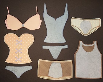 Guys, Gals, Underwear, SVG Cutting File Kit