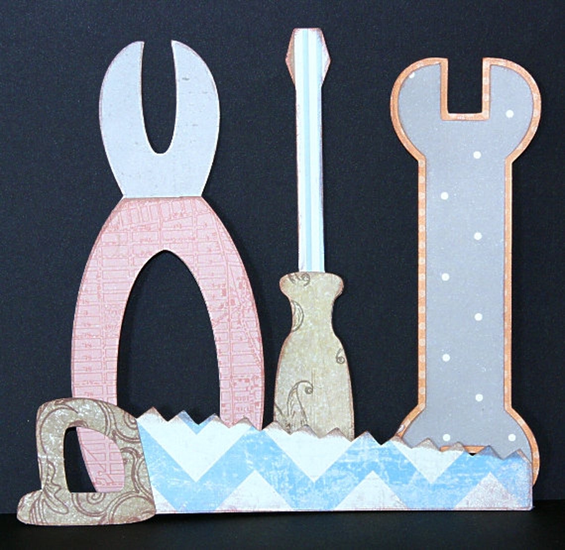 Father's Day Tool Belt Card SVG Cutting File Kit Tape Etsy