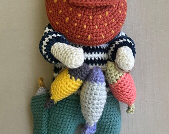 The Fisherman, Handmade, Crochet