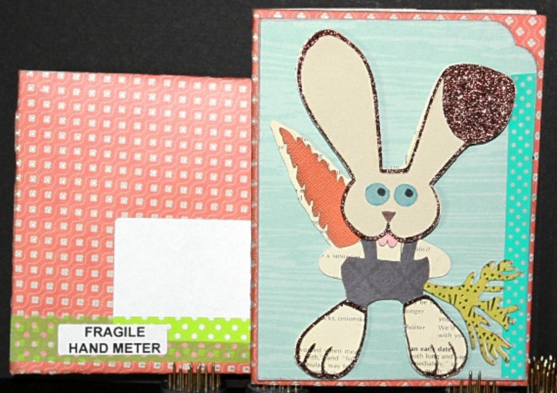 Download Guilty Easter Bunny Card SVG Cutting File Kit | Etsy