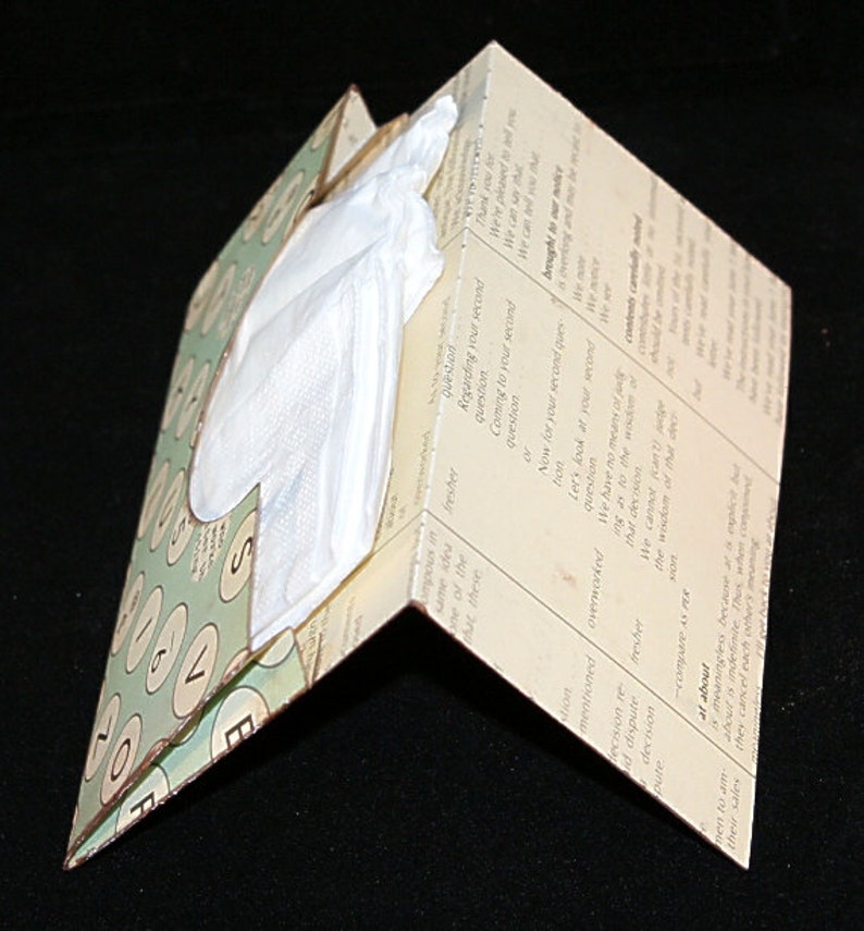 Kleenex Tissue Holder AccordionStyle Opening Purse Size Etsy