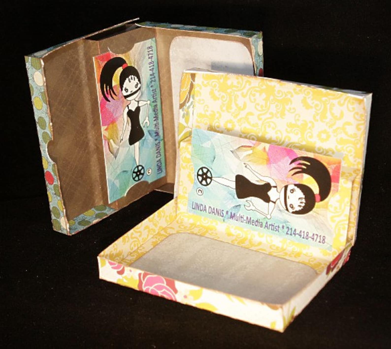 Popup Gift Card Box, SVG Files Kit Etsy