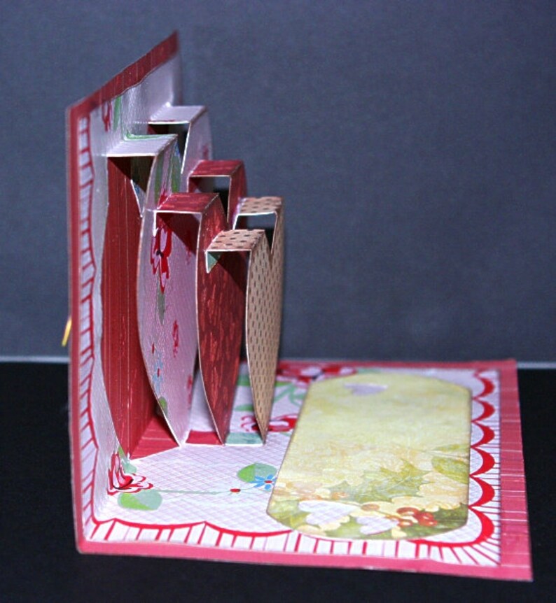 Download 3-D Pop-Up 3 Heart Valentine Love Card SVG Cutting File | Etsy