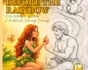 Before the Rainbow - Grey Outline Edition - Full coloring book