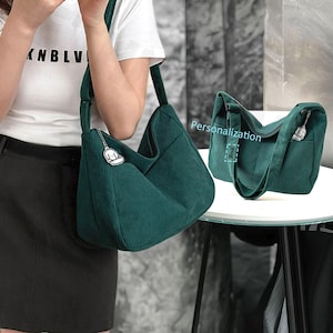 Casual Crossbody Shoulder Bag for Women, Custom Multi-Color Everyday Purse, Retro Messenger Handbag, Travel Tote, Stylish Gift for Her