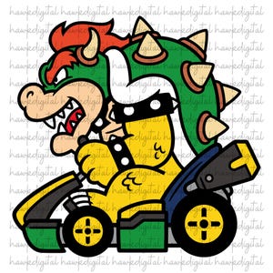 Mario Kart Inspired Sticker | Waterproof Vinyl Decal for Gamers | Retro Gaming Gift | Cute Car Sticker | Nerdy Decor