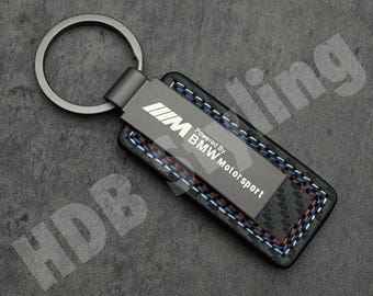 Premium Styling Leather Keyring / Keychain For BMW