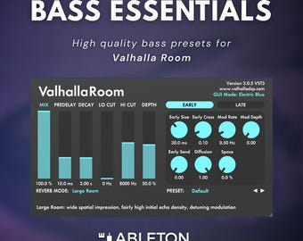Bass Essentials | Presets for Valhalla Room