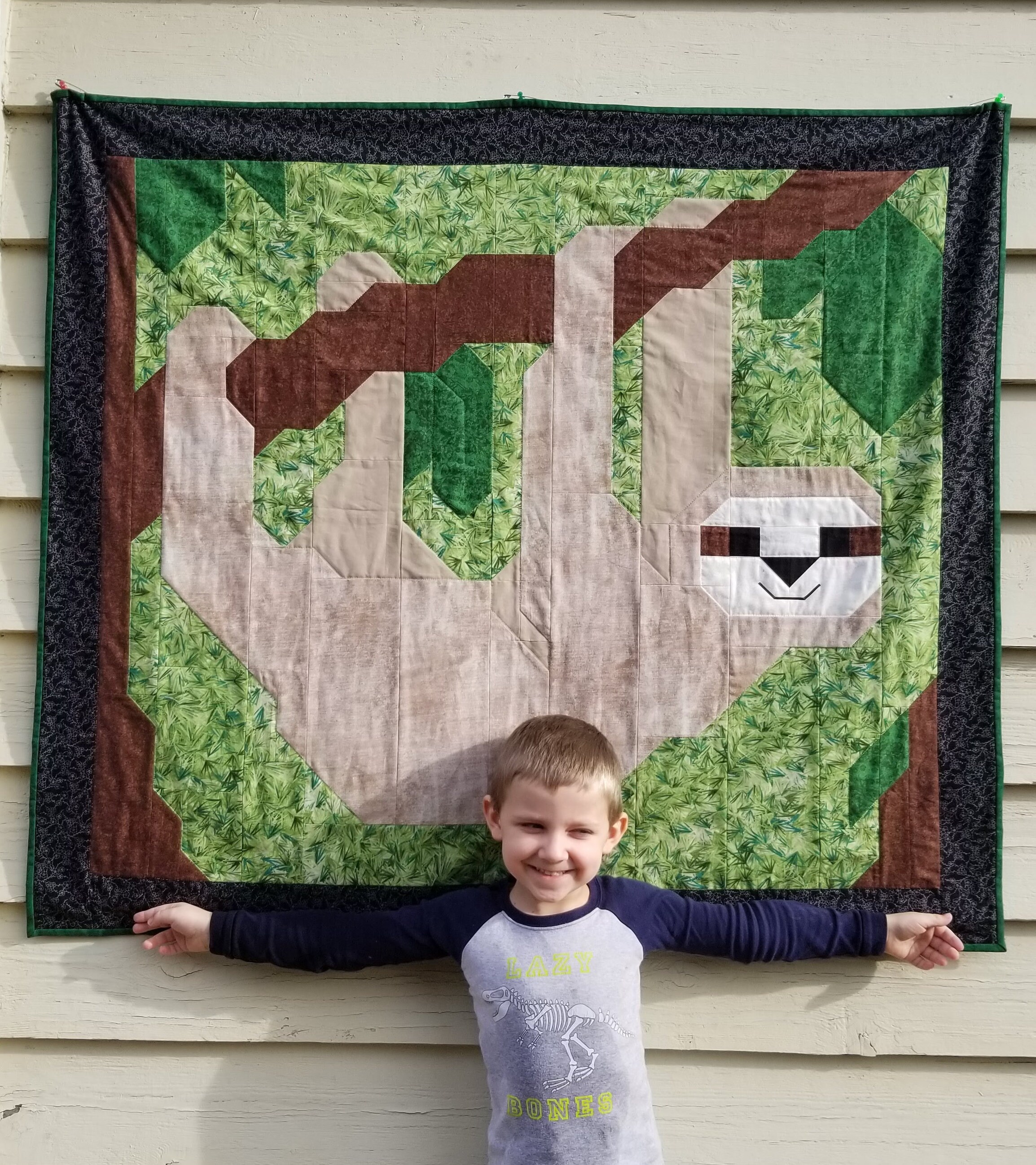 Sloth Quilt Pattern Instant Download PDF 3 Sizes: Baby | Etsy