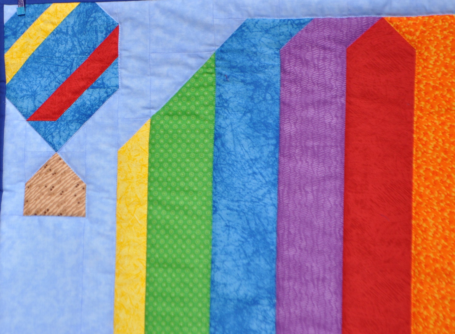 Hot Air Balloon Baby Quilt Pattern With 3 Sizes 36x42 Plus Etsy