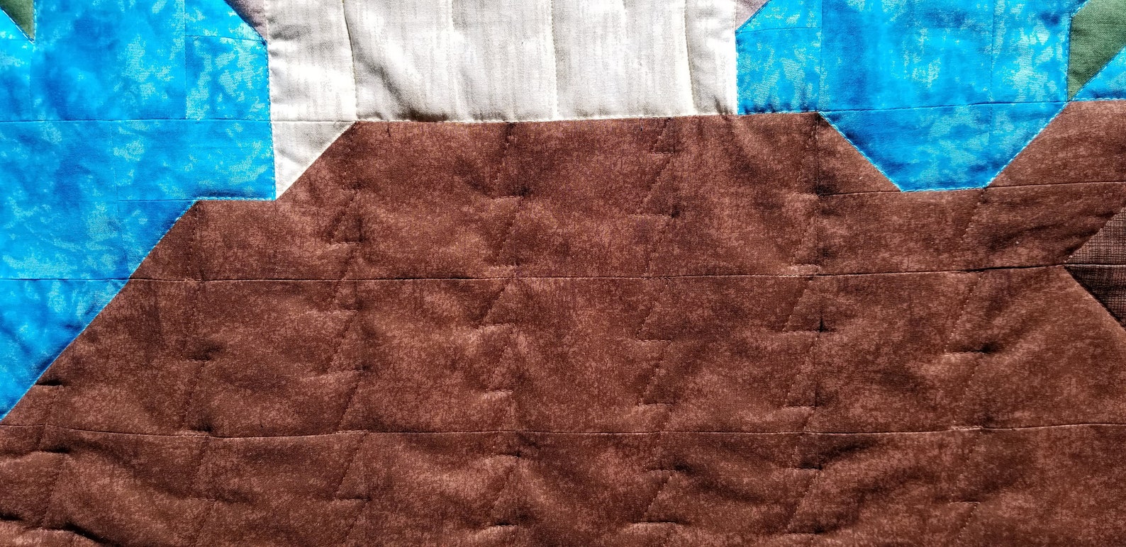 Beaver Quilt Pattern Includes small Wall Hanging Baby Quilt Etsy