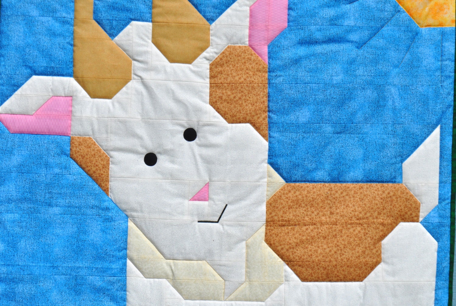 Billy Goat Baby Quilt pattern as PDF Etsy