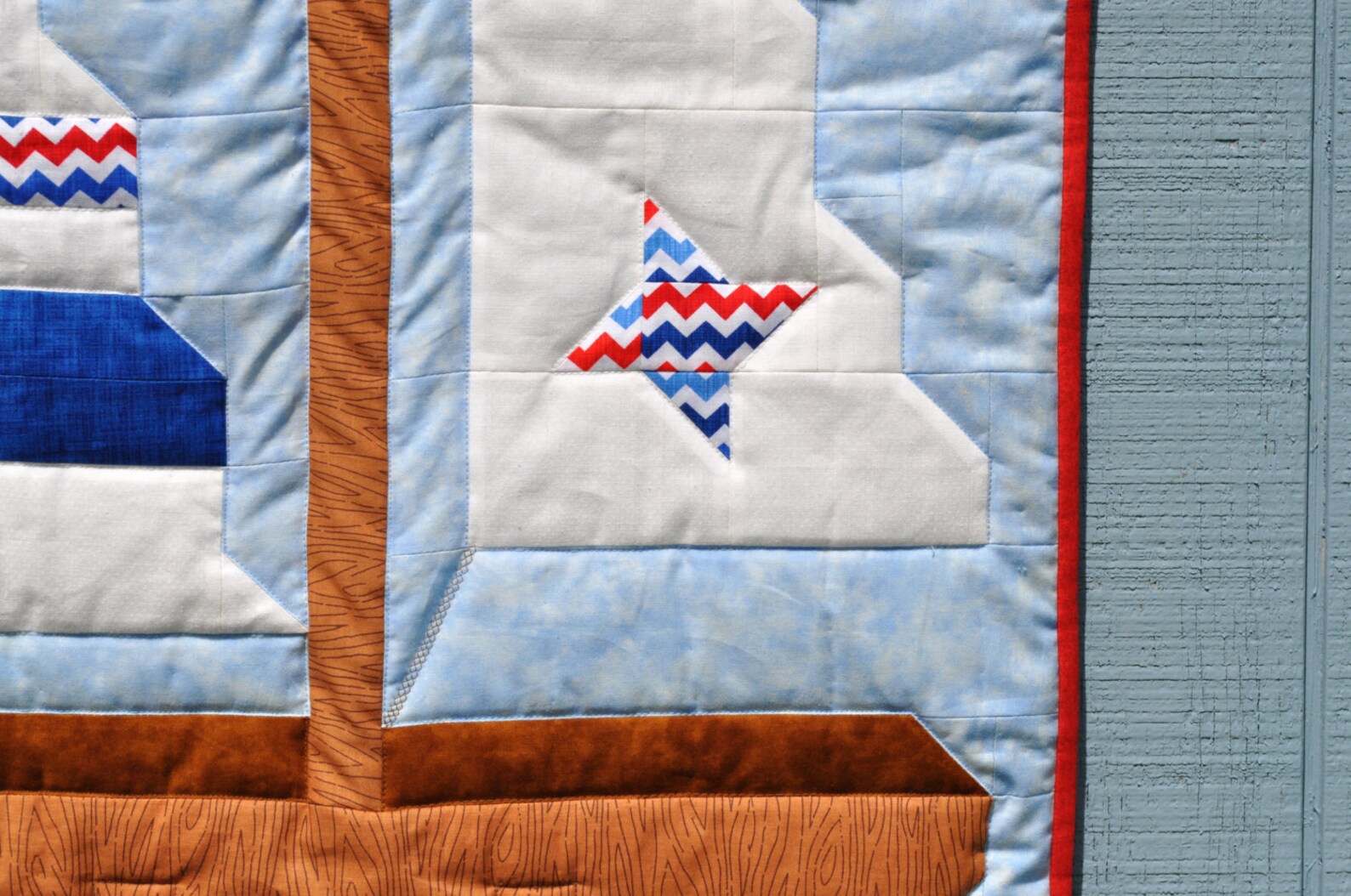 Baby Boy Sailboat quilt PATTERN with multiple sizes | Etsy