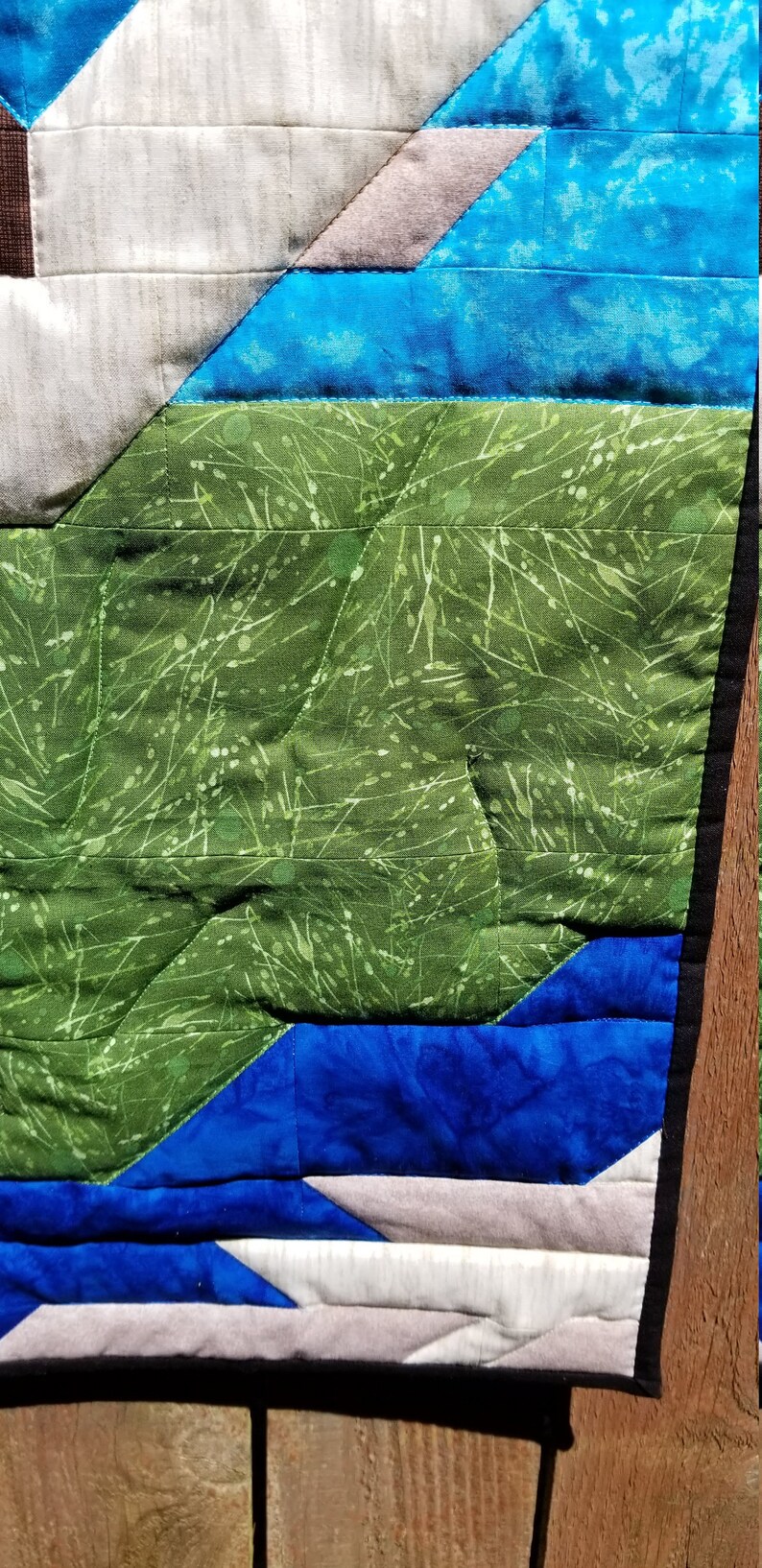 Beaver Quilt Pattern Includes Small Wall Hanging Baby Quilt Etsy