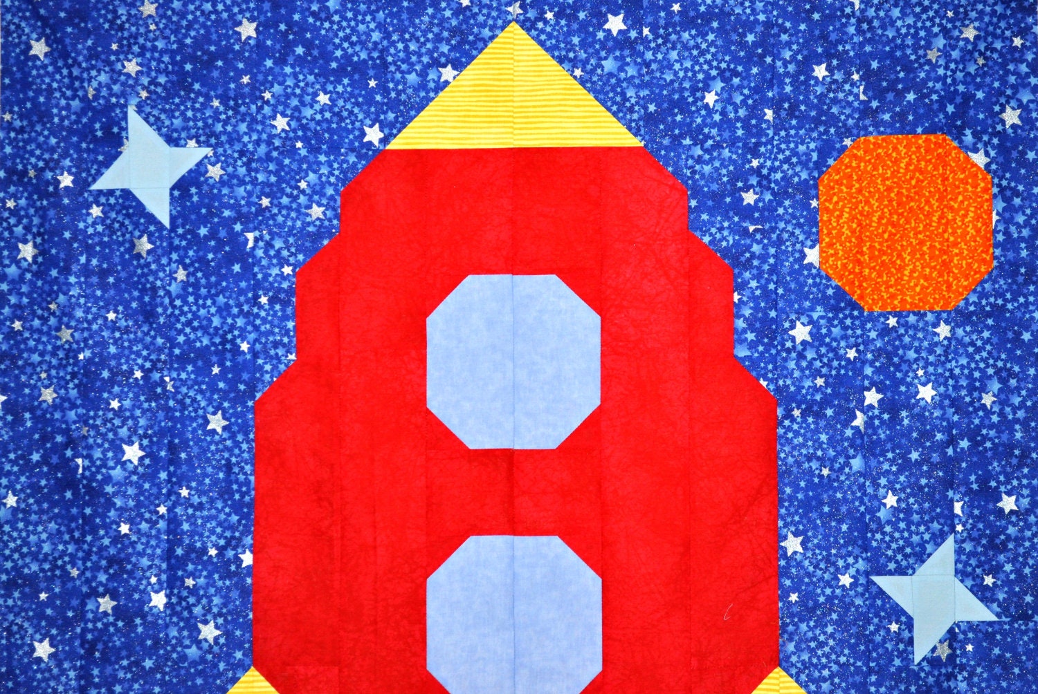 Rocket Baby Quilt Pattern PDF Etsy