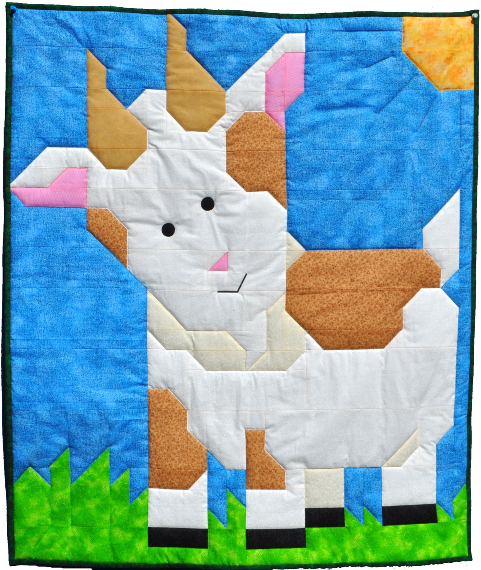Billy Goat Baby Quilt pattern as PDF Etsy