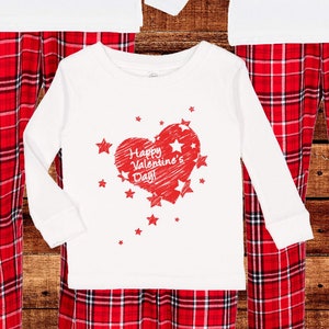 Valentines Pajamas Family Matching Pajamas Happy Valentines Day Pajama Set Matching PJ Men Women Red Flannel Plaid Matching Pjs Set Gift