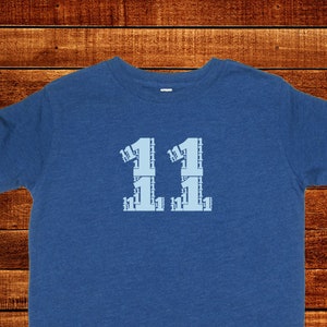 Birthday Shirt - Eleventh Birthday Number 11 - Kids Tshirt - Tee - Youth Boys Girls Shirt Super Soft Party Shirt - 11th Birthday