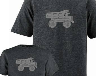 Matching Tees Father Son Shirts, Dump Truck T shirts, Fathers Day Gift, new dad shirt father daughter, gift for dad family matching t shirts