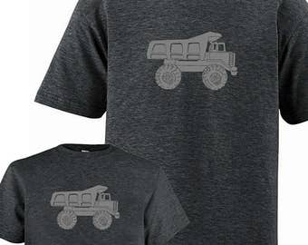 Camisetas a juego: camisetas de padre e hijo, camisetas de camión volquete, regalo del Día del Padre, camiseta de nuevo papá e hija, regalo para papá, camisetas familiares a juego