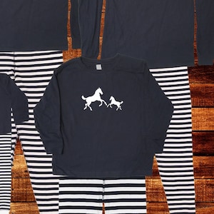 Black horse pyjama sale