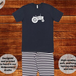 Mens Tractor Pajamas Etsy