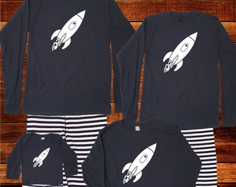 CafePress Rocket Man Rocket Ship Pajama Set