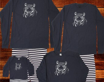 baby tiger pajamas