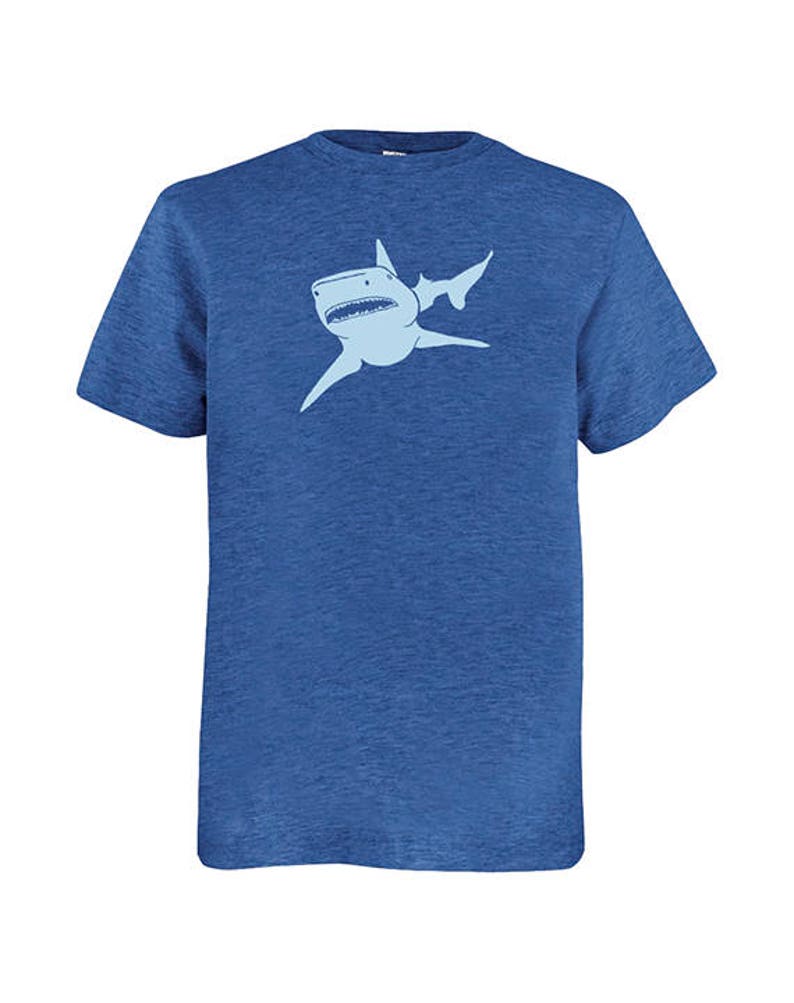 Shark Tshirt Kids Shark Shirt Tee Youth Boy Shirt / Etsy