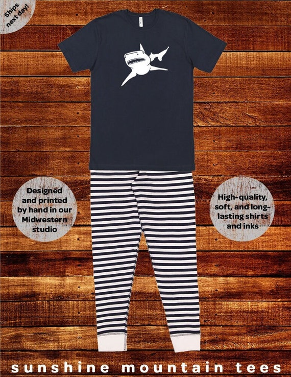 Shark Pajamas Family Matching Pajamas Short Sleeved Shark Christmas Pajama Matching PJ Men Women Boy Girl Childteen Matching Pjs Set Etsy Canada